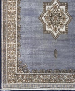 Vintage Moroccan Rug with Star Medallion