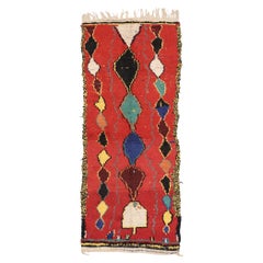 The Desert Empress: A Vintage Boujad Moroccan Masterpiece of Tribal Opulence