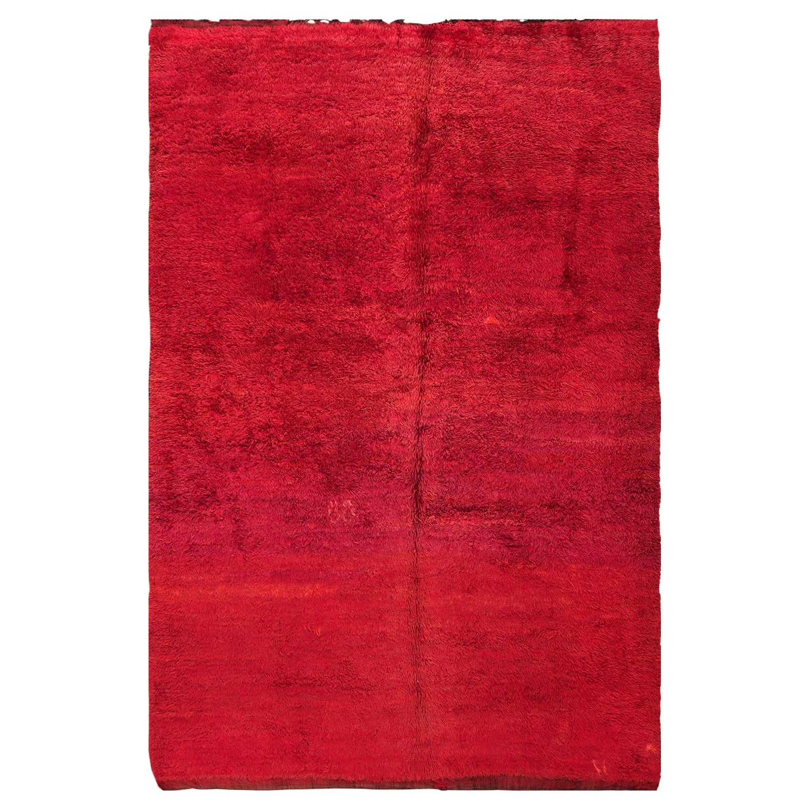Marokkanischer Vintage-Teppich.6 ft 7 in x 9 ft 4 in (2,01 m x 2,84 m)