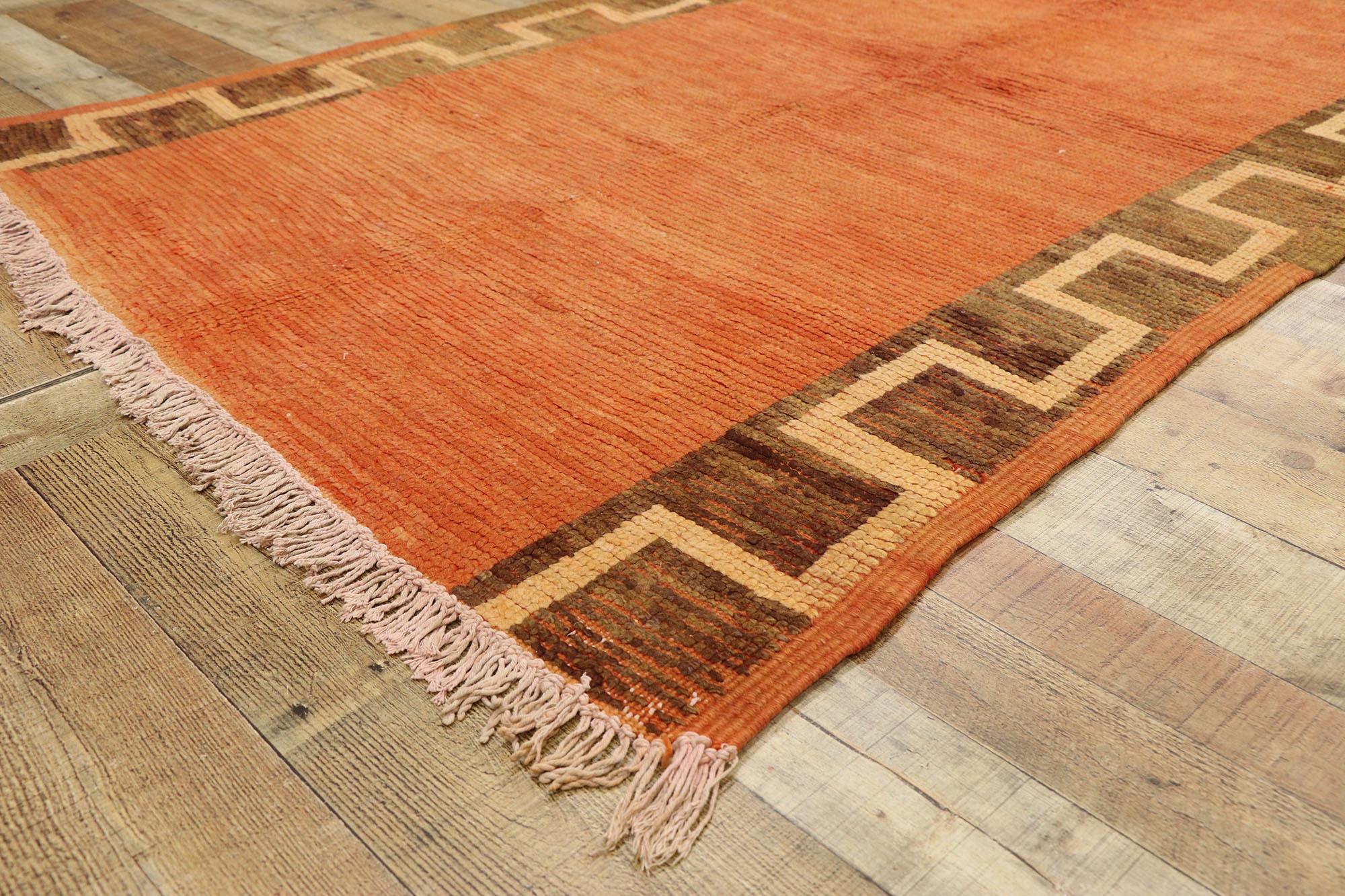 20th Century Vintage Moroccan Runner, Extra-Long Moroccan Hallway Runner