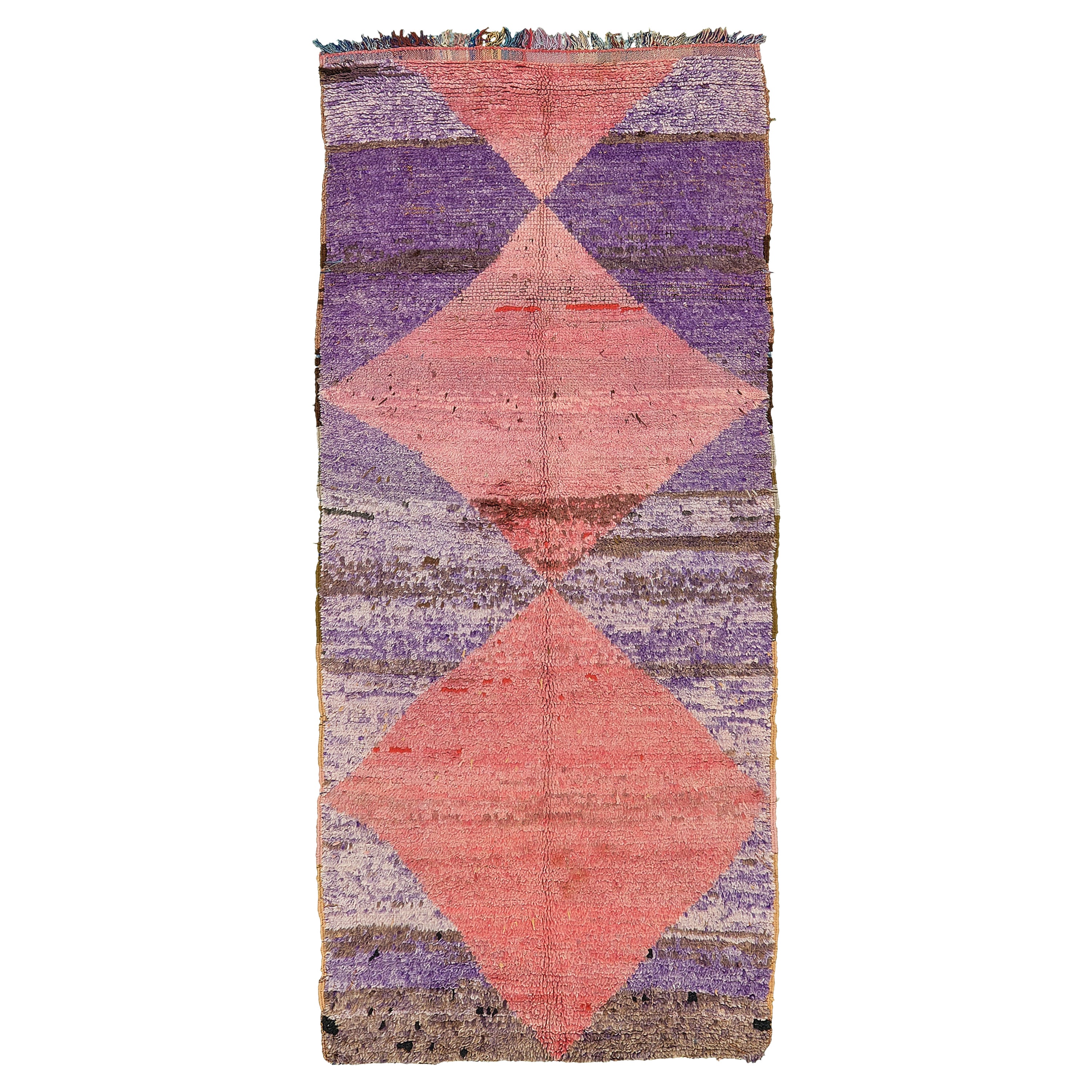 Runner marocchino vintage Collezione High Atlas in vendita