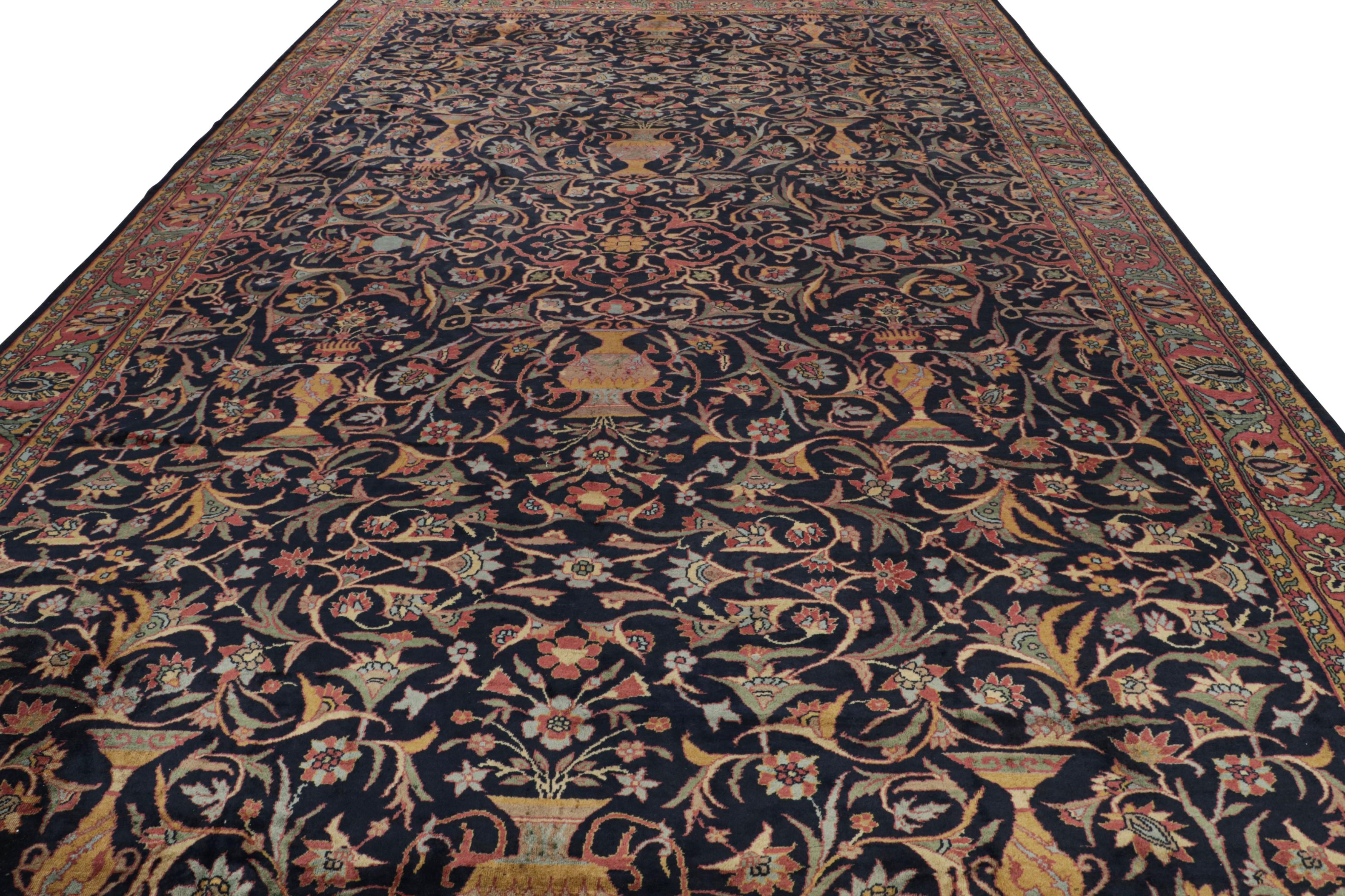Indian Vintage Moroccan Runner Rug with Diamond Patterns For Sale