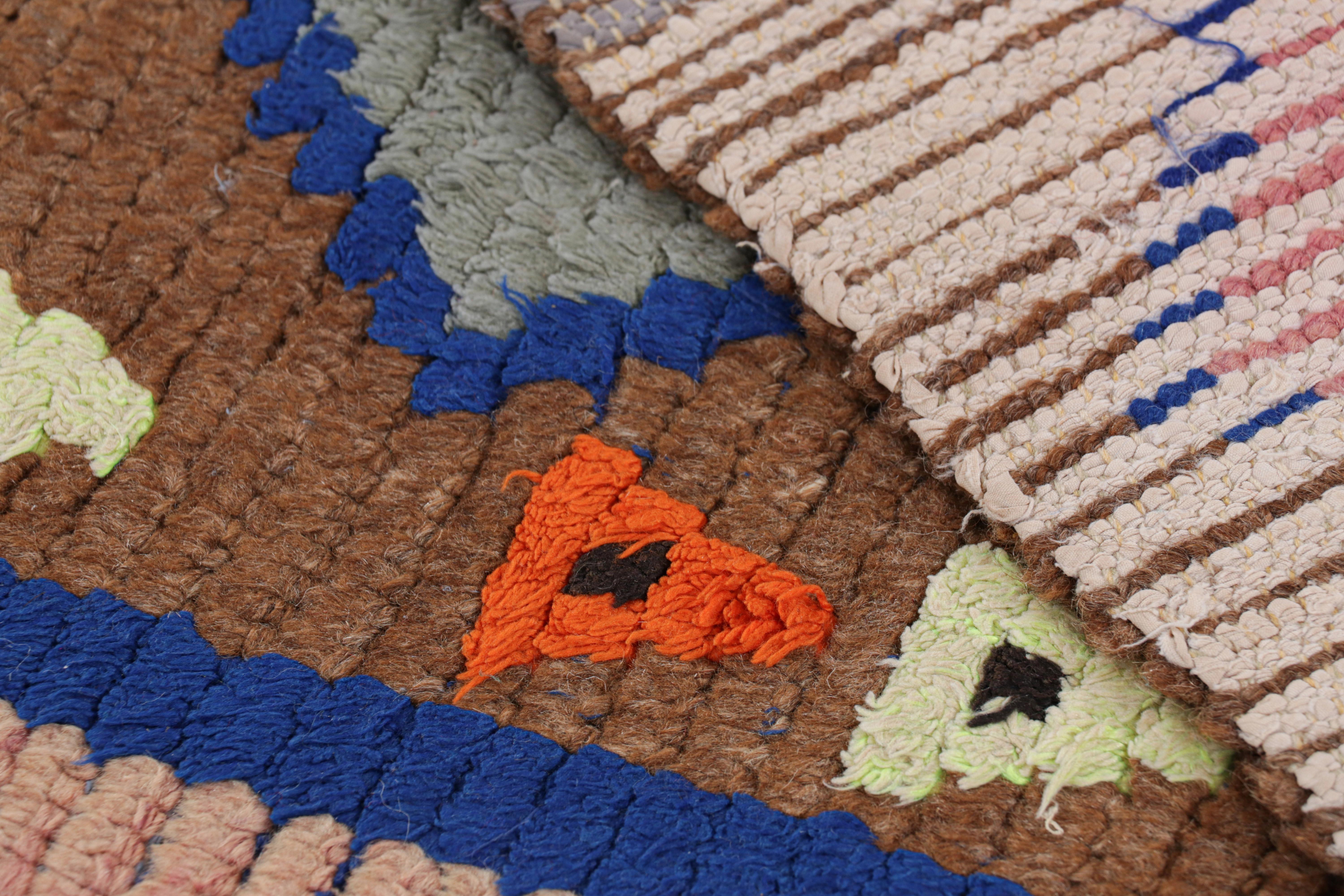 Vintage Moroccan Runner with Polychromatic Geometric Patterns, from Rug & Kilim For Sale 1