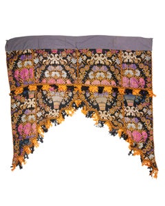 Vintage Moroccan Silk Brocaded Hanging