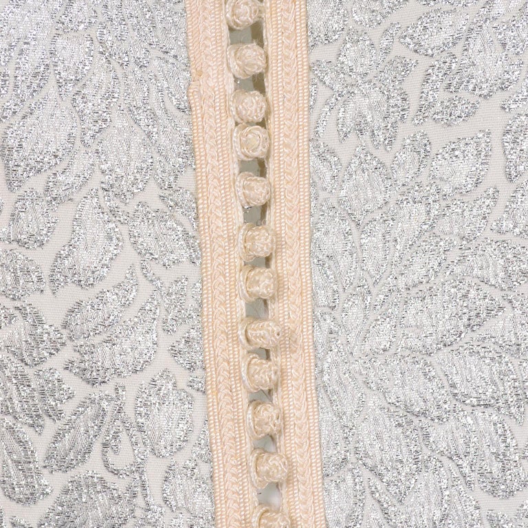Metallic signature caftan main image 0