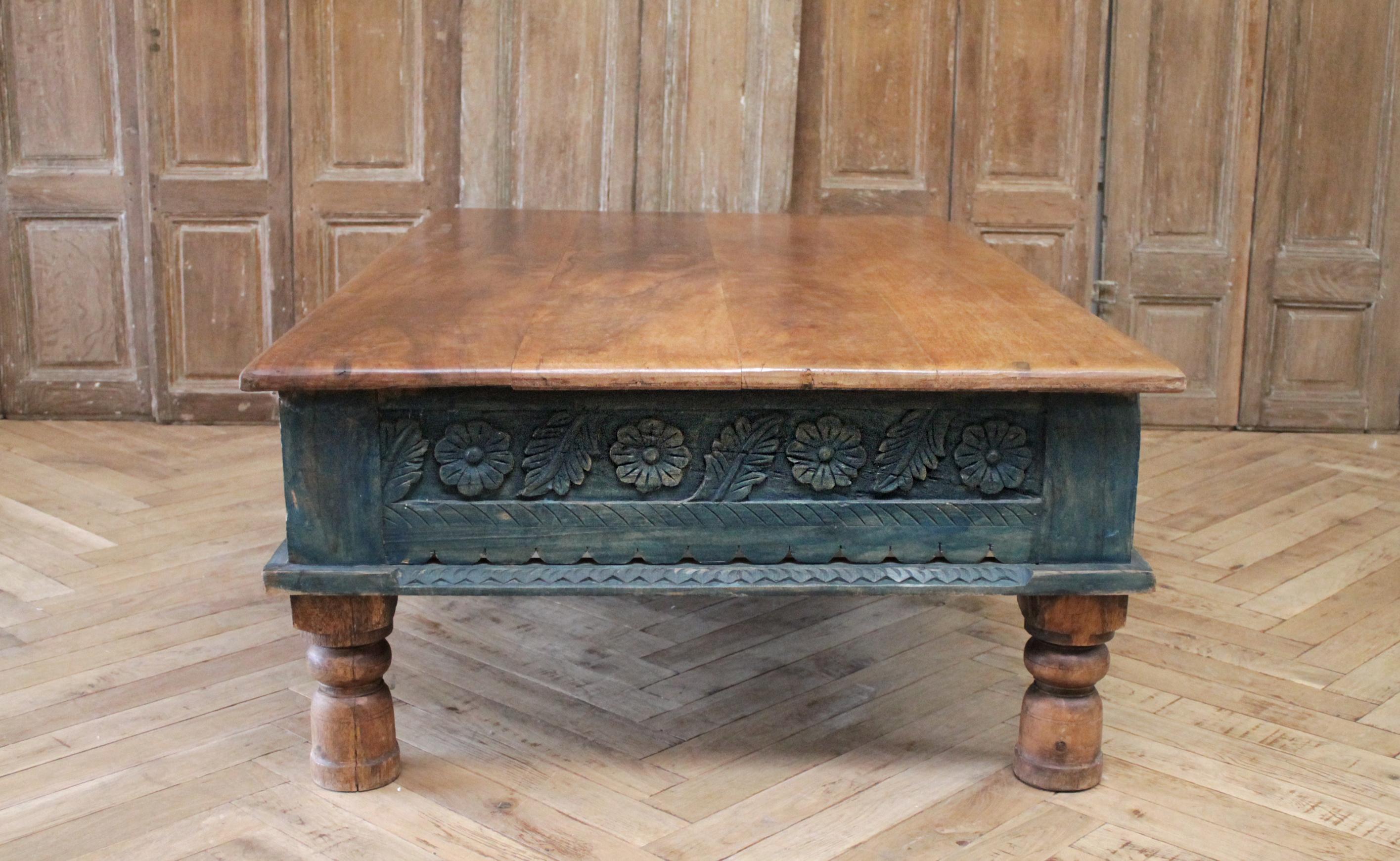 vintage moroccan coffee table