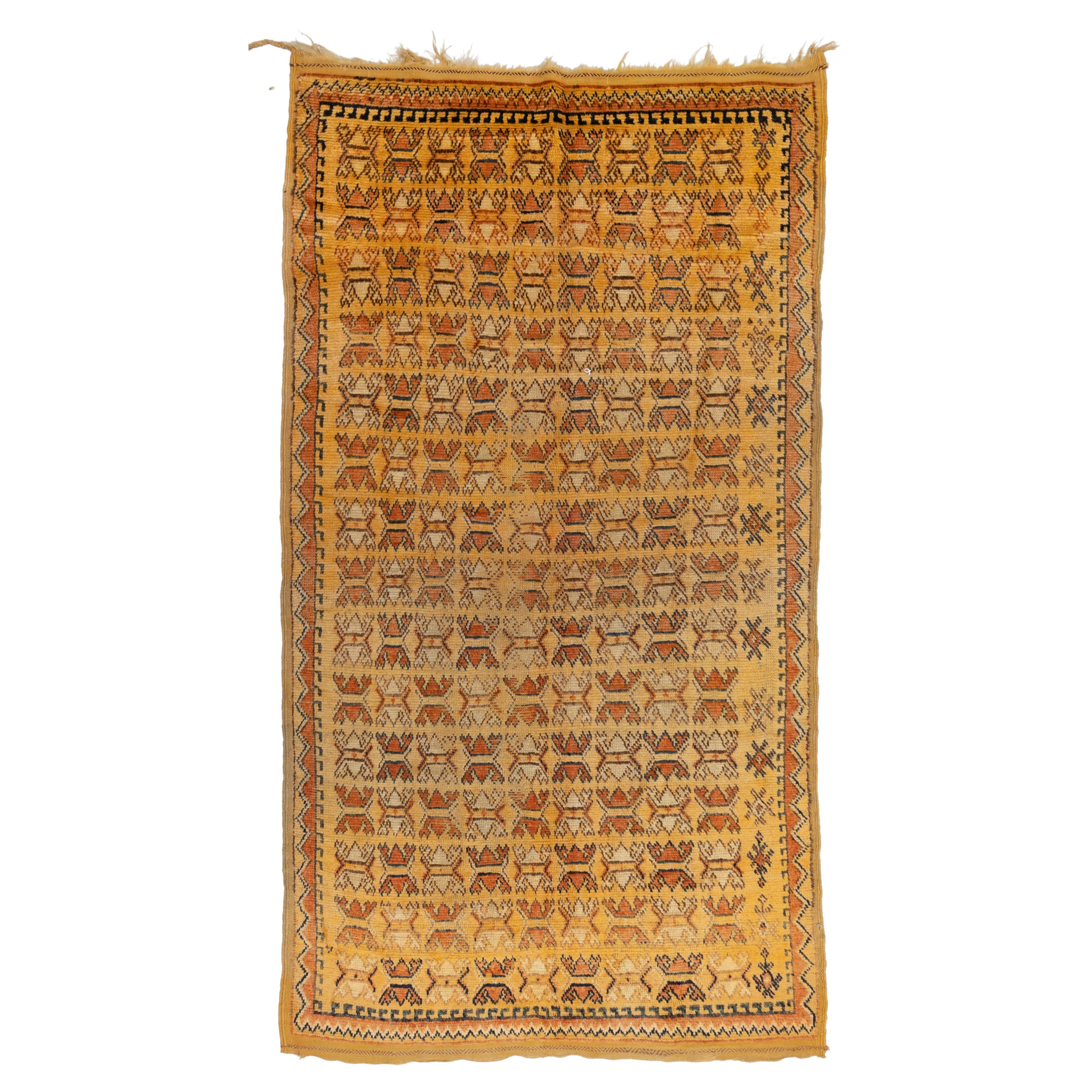 Vintage Moroccan Taznakht Rug For Sale