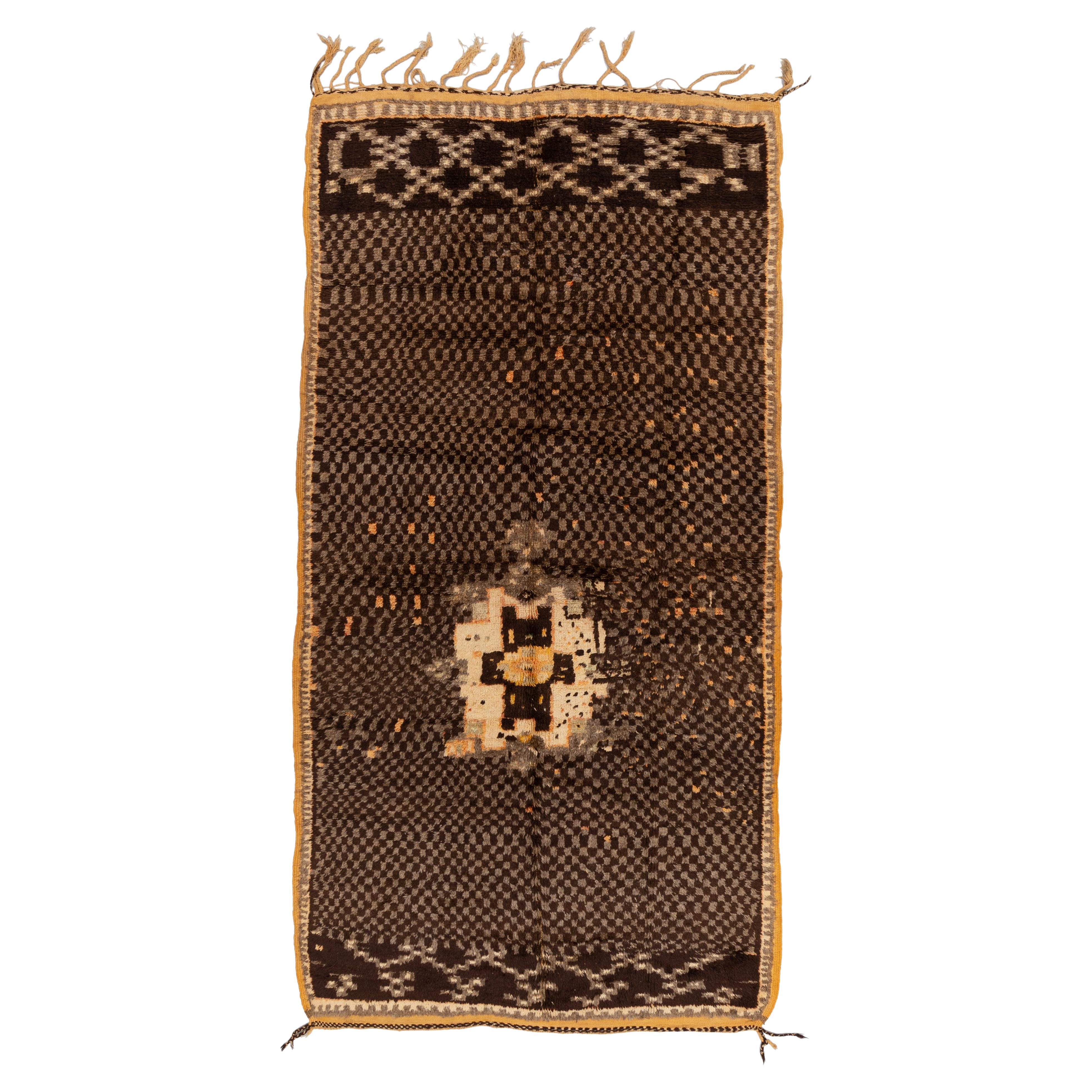 Vintage Moroccan Taznakht Rug For Sale