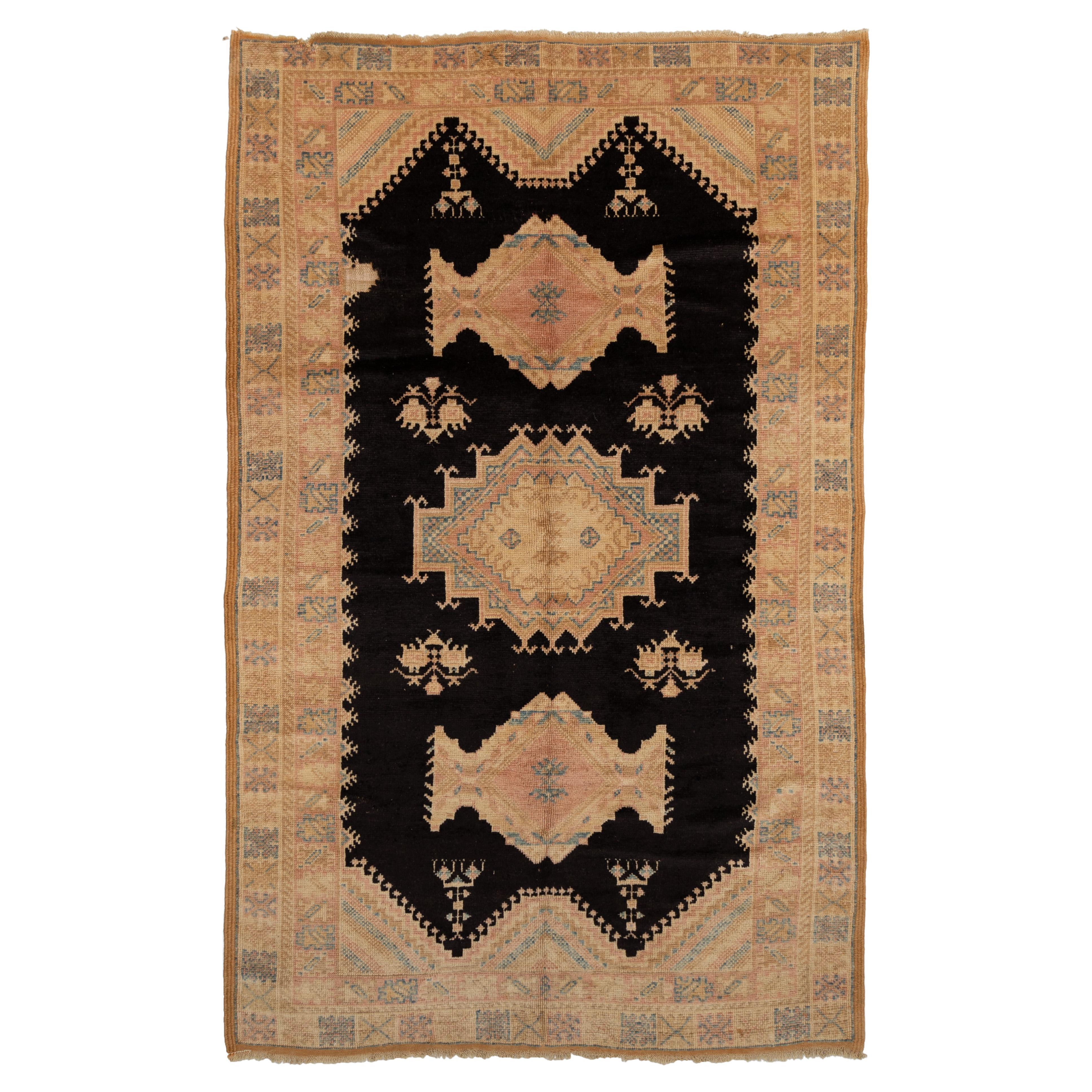 Vintage Moroccan Taznakht Rug