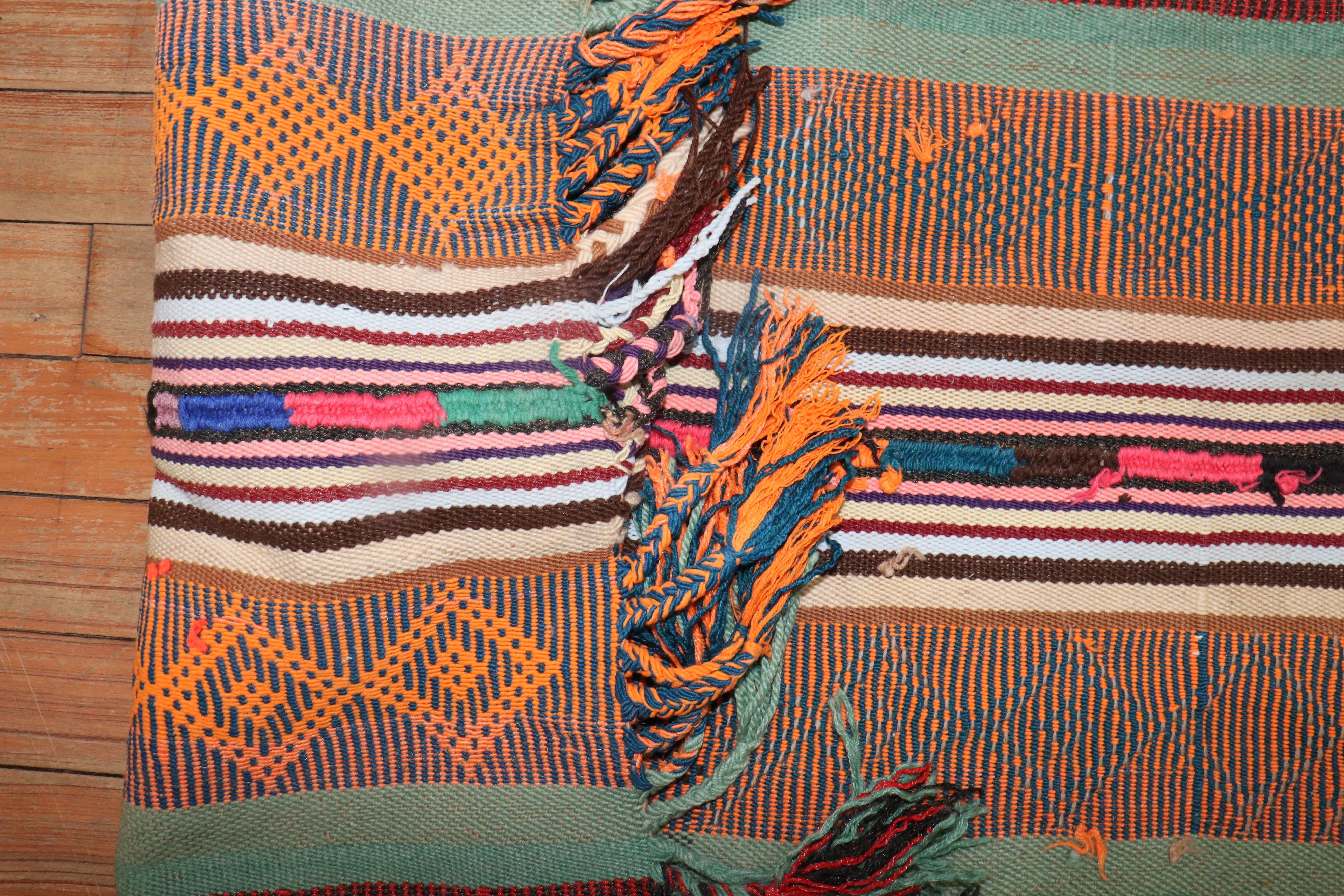 Zabihi Collection Vintage Moroccan Textile In Good Condition For Sale In New York, NY