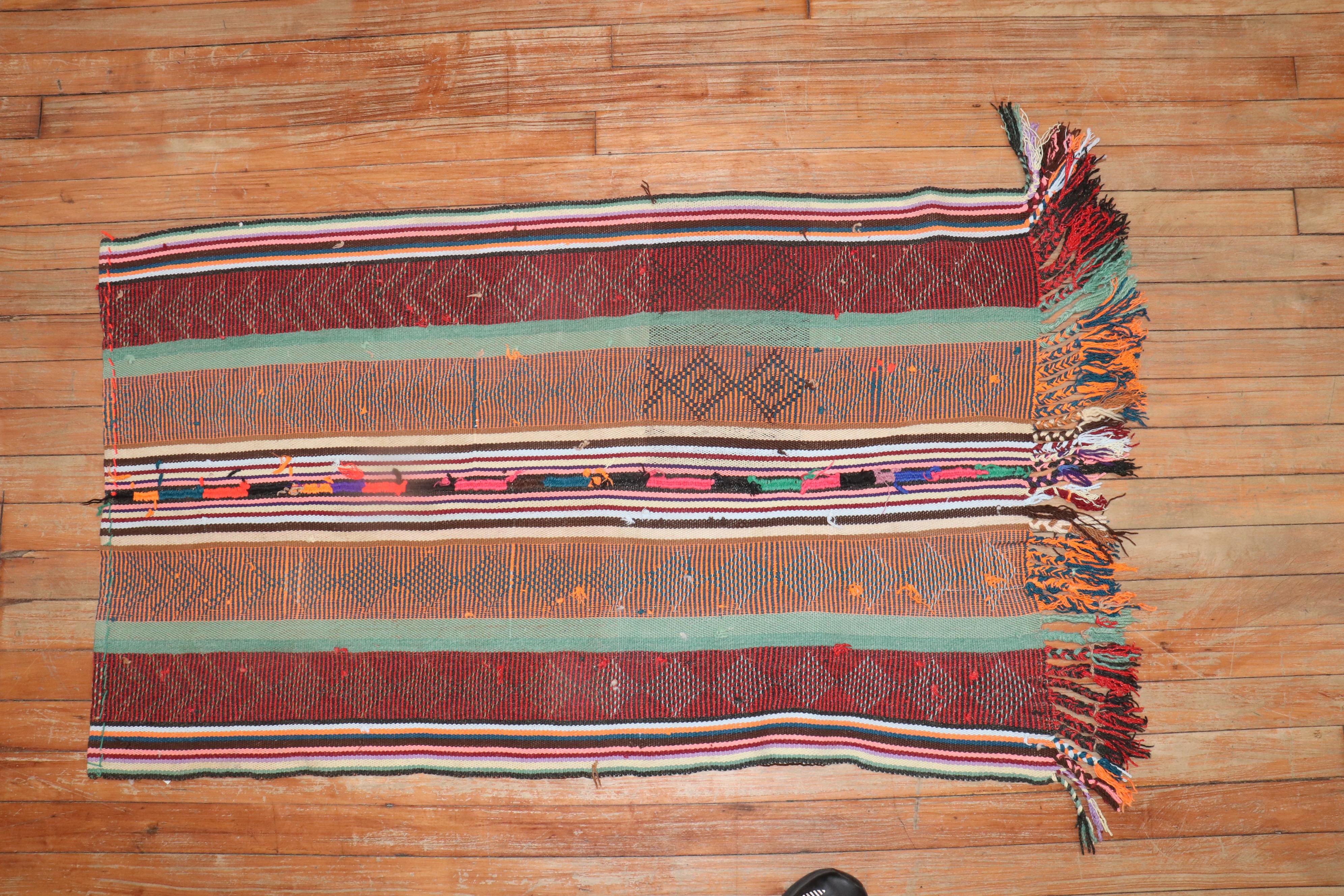 20th Century Vintage Moroccan Textile For Sale