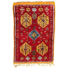 Tapis berbère tribal marocain vintage de Bobyrug