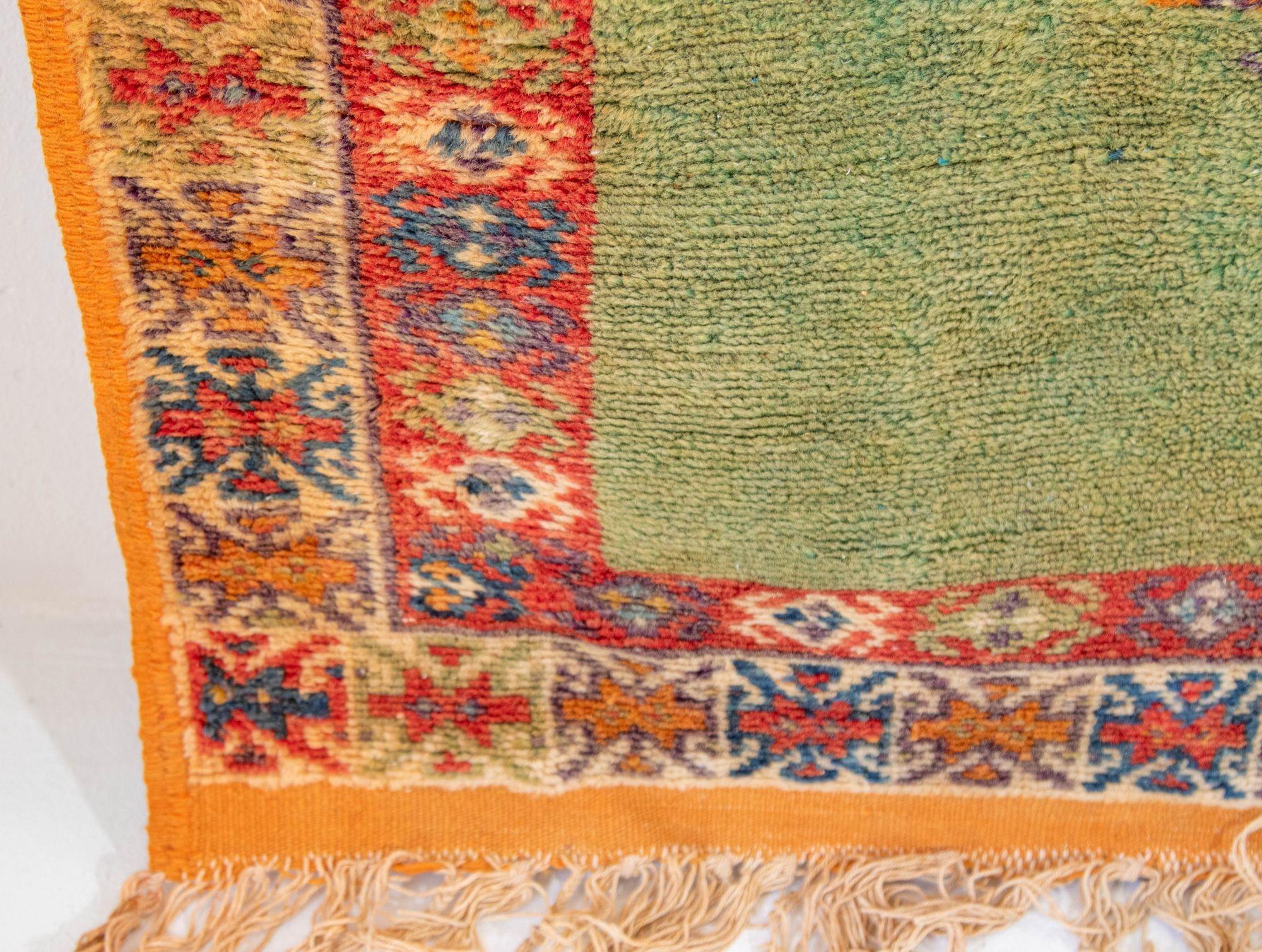 Tappeto marocchino d'epoca Beni Mguild Berbero Greene & Greene 1960s in vendita 11