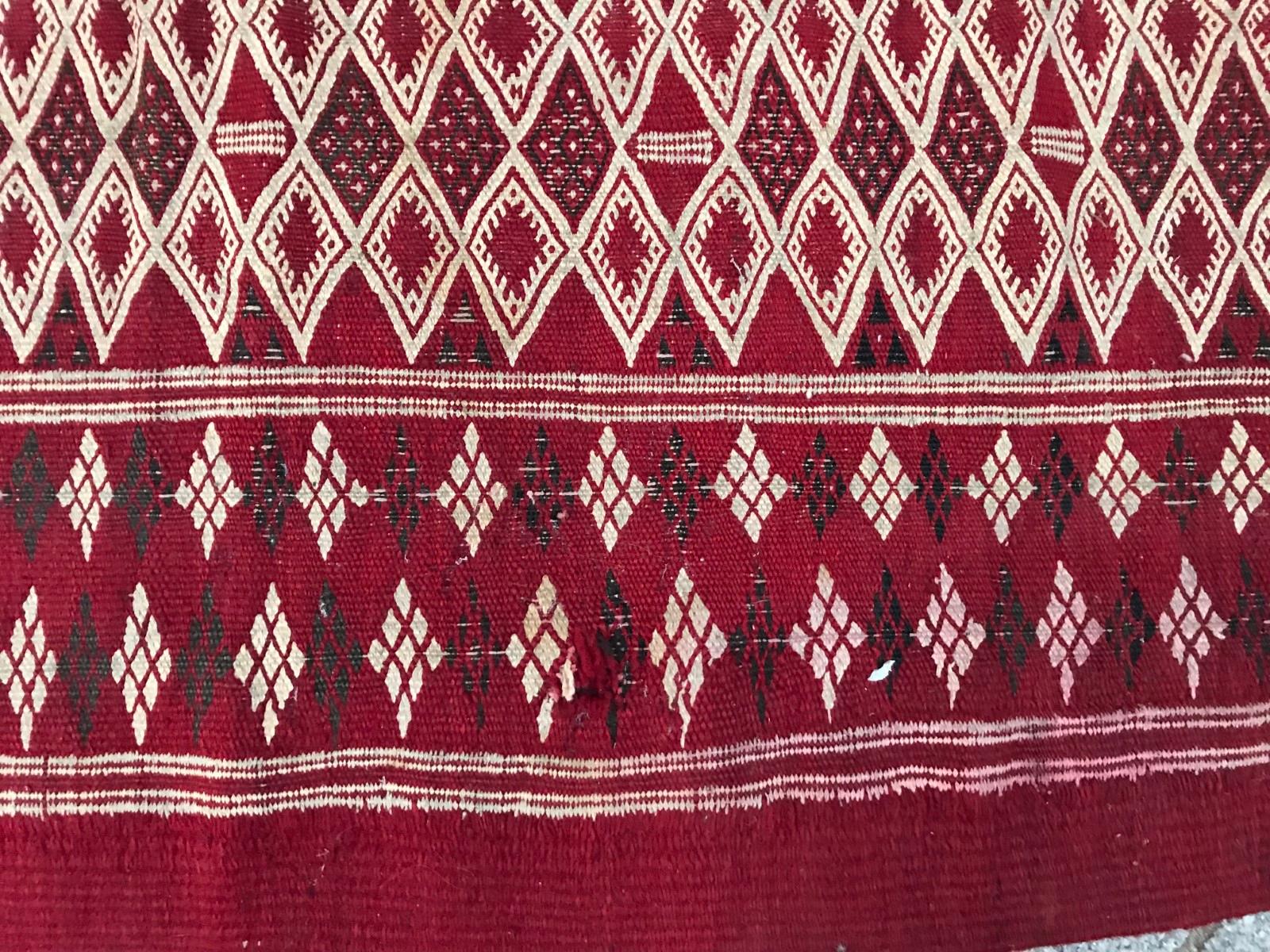 Vintage Moroccan Tribal Kilim For Sale 5