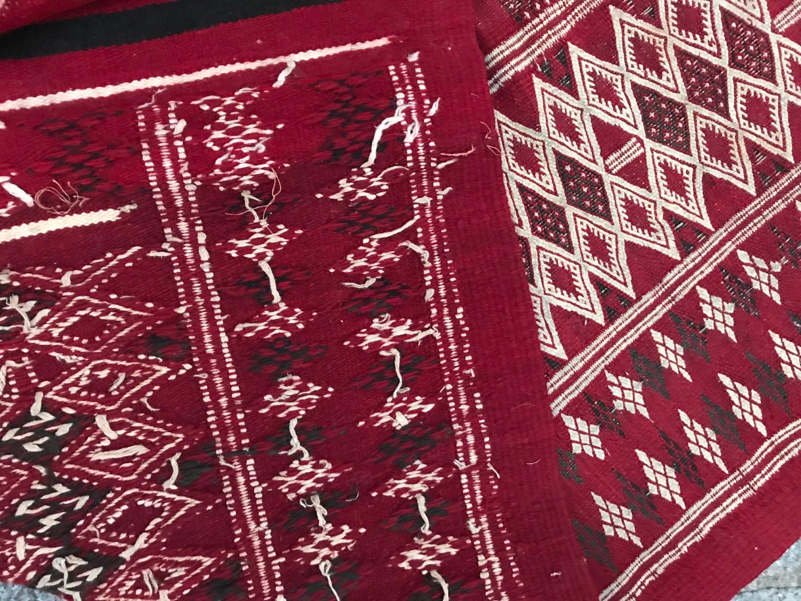 Vintage Moroccan Tribal Kilim For Sale 12