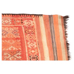 Vintage Moroccan Berber Tribal Wool Rug, 1960s, 6 x 11 Ft