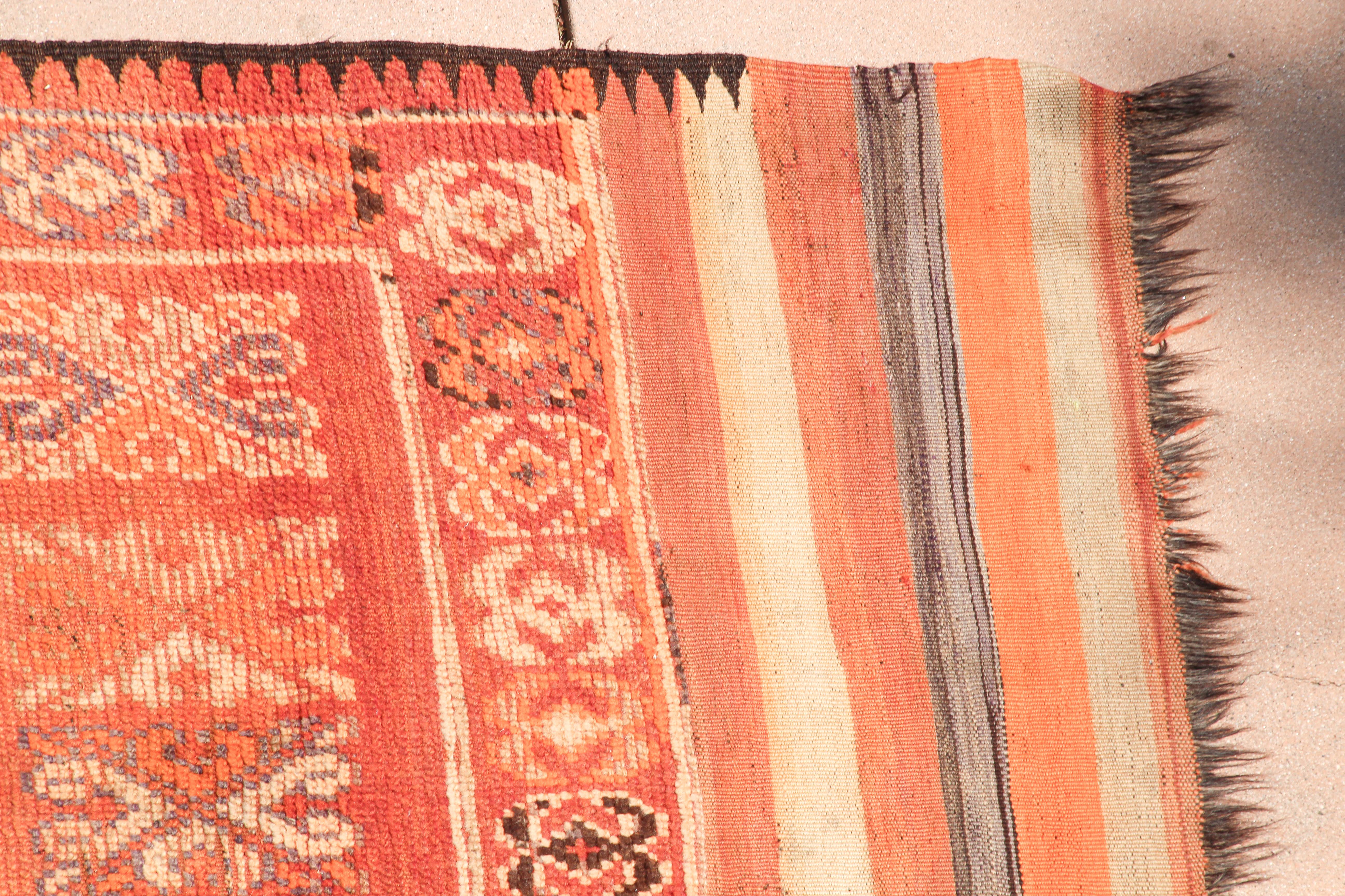 20th Century Moroccan Vintage Berberl Rug For Sale