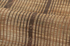 Vintage Moroccan Tuareg Rug with Spatial Grid in Beige and Brown - Rug & Kilim