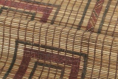 Vintage Moroccan Tuareg Rug with Stepped Tribal Geometry - Rug & Kilim