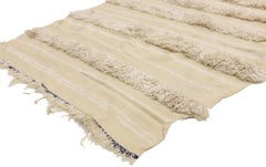 Vintage Moroccan Wedding Blanket, Berber Handira Tamizart