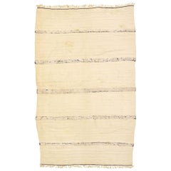 Vintage Moroccan Wedding Blanket, Berber Handira Tamizart
