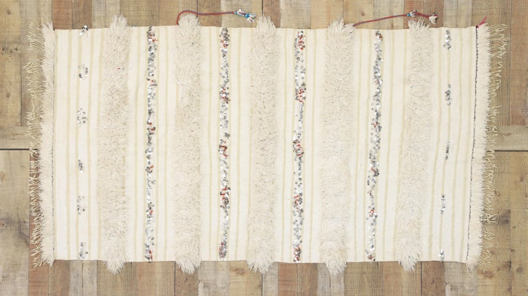Berber Wares New Handira White Moroccan Wedding Blanket main image 0