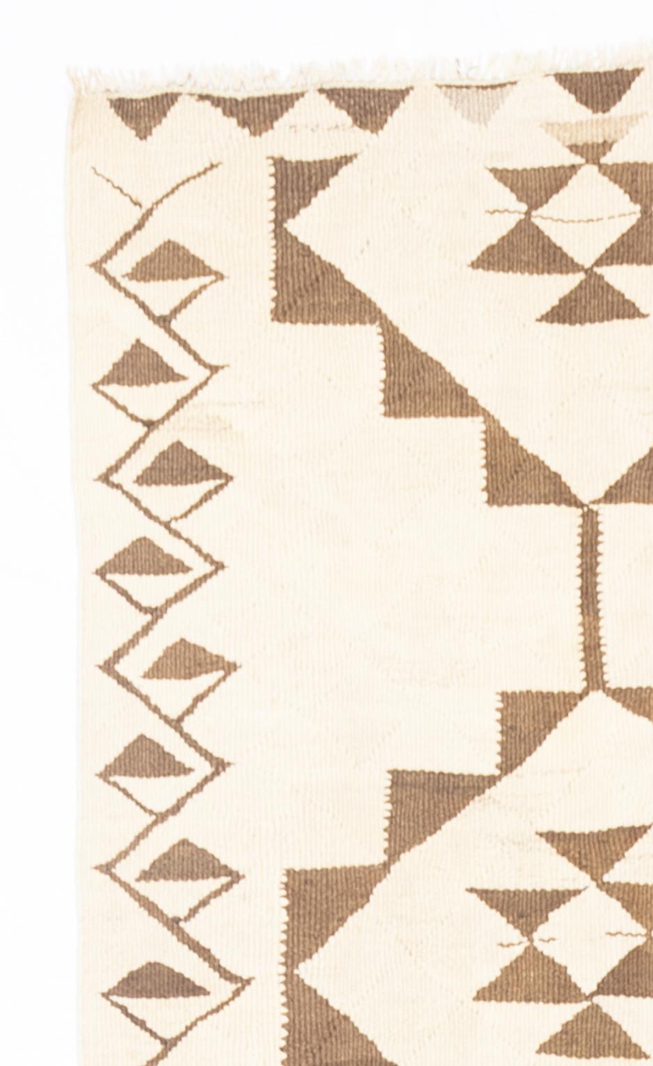 Vintage Moroccan Wool Rug 2’11
