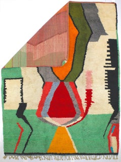 Vintage Moroccan Wool Rug 9’0" x 11’10”