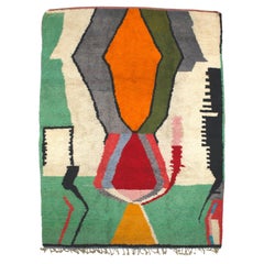 Vintage Moroccan Wool Rug 9’0" x 11’10”