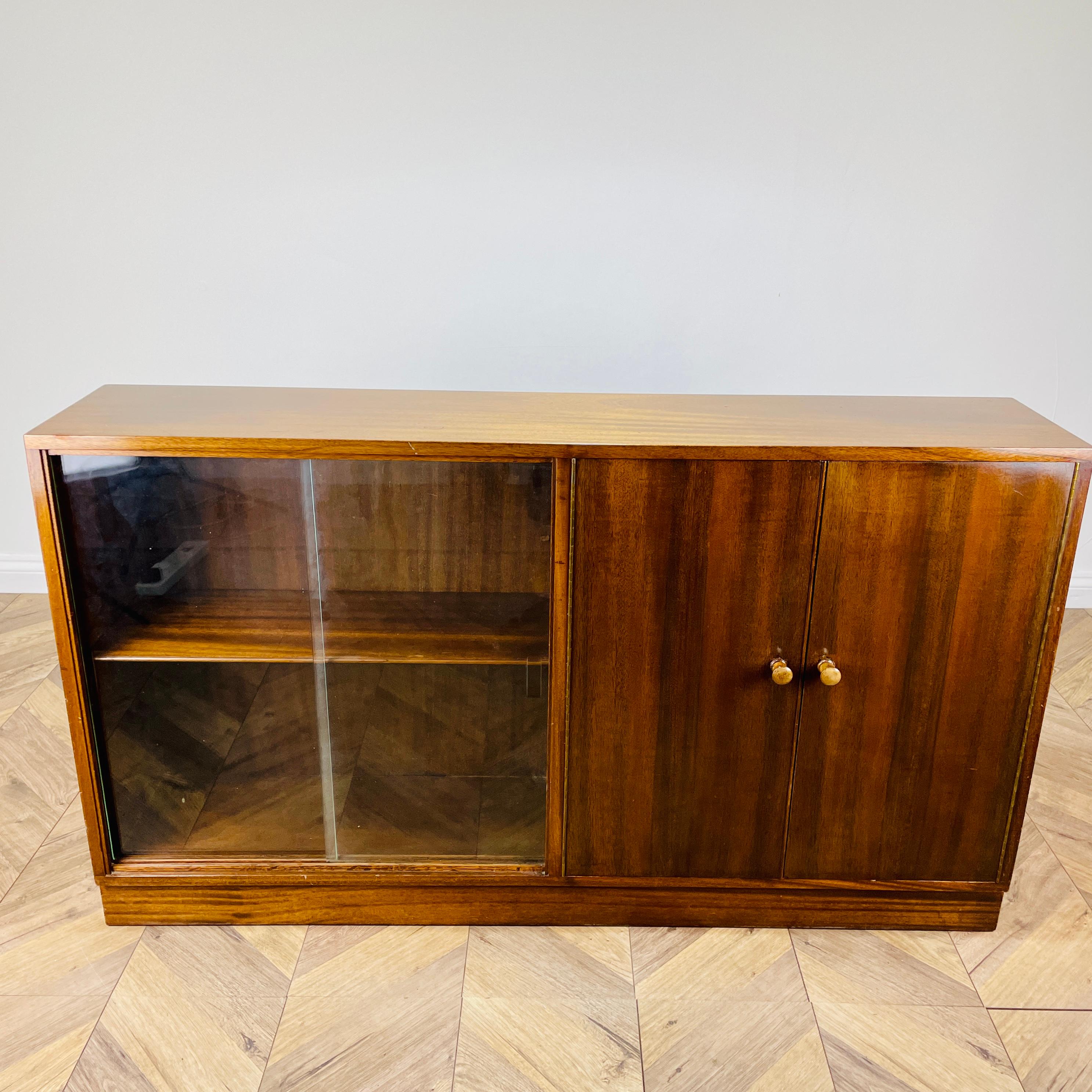 Mid-20th Century Vintage Morris of Glasgow, Cumbrae Range Display Cabinet, 1950s