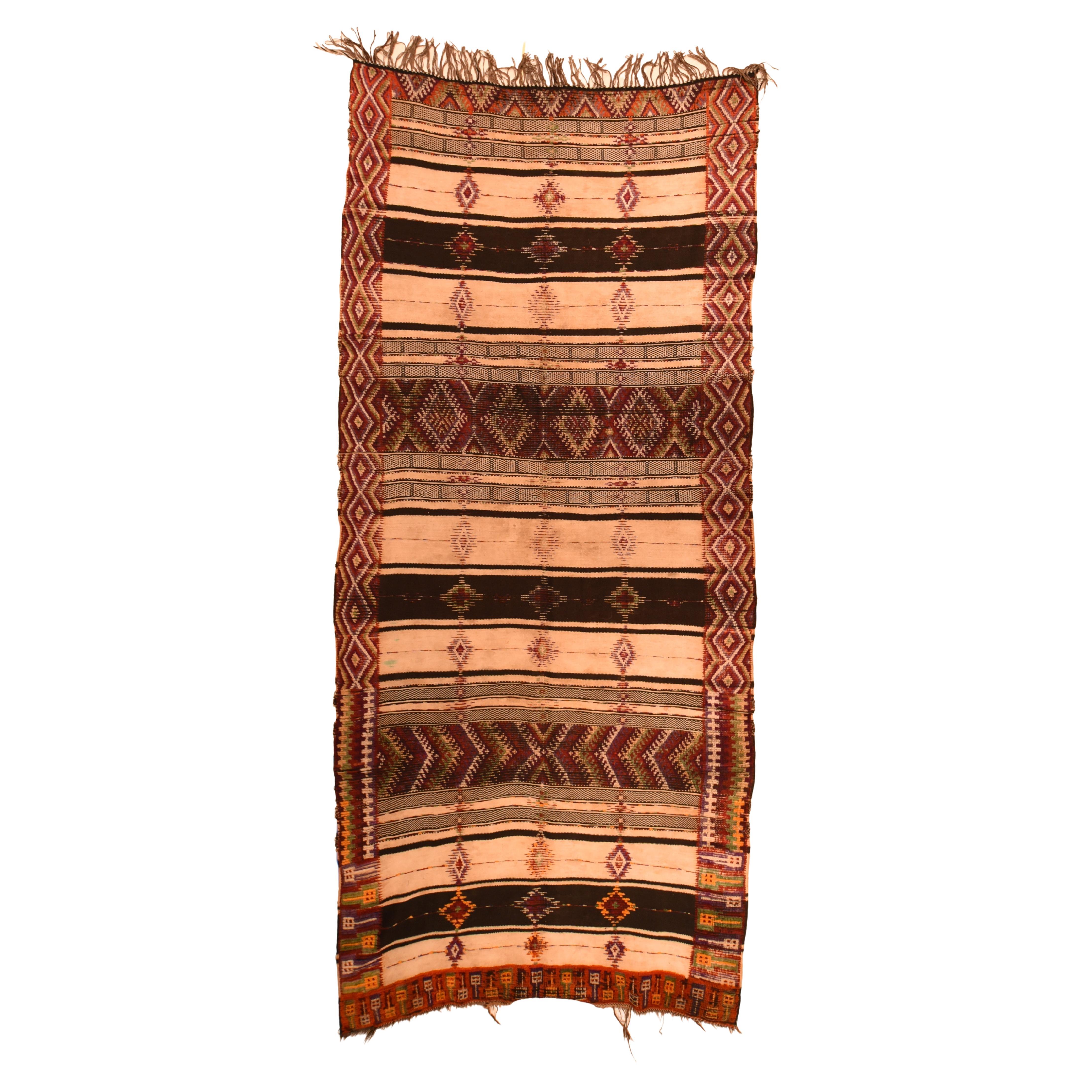 Vintage Morrocan Rug 5'0" x 10'10''