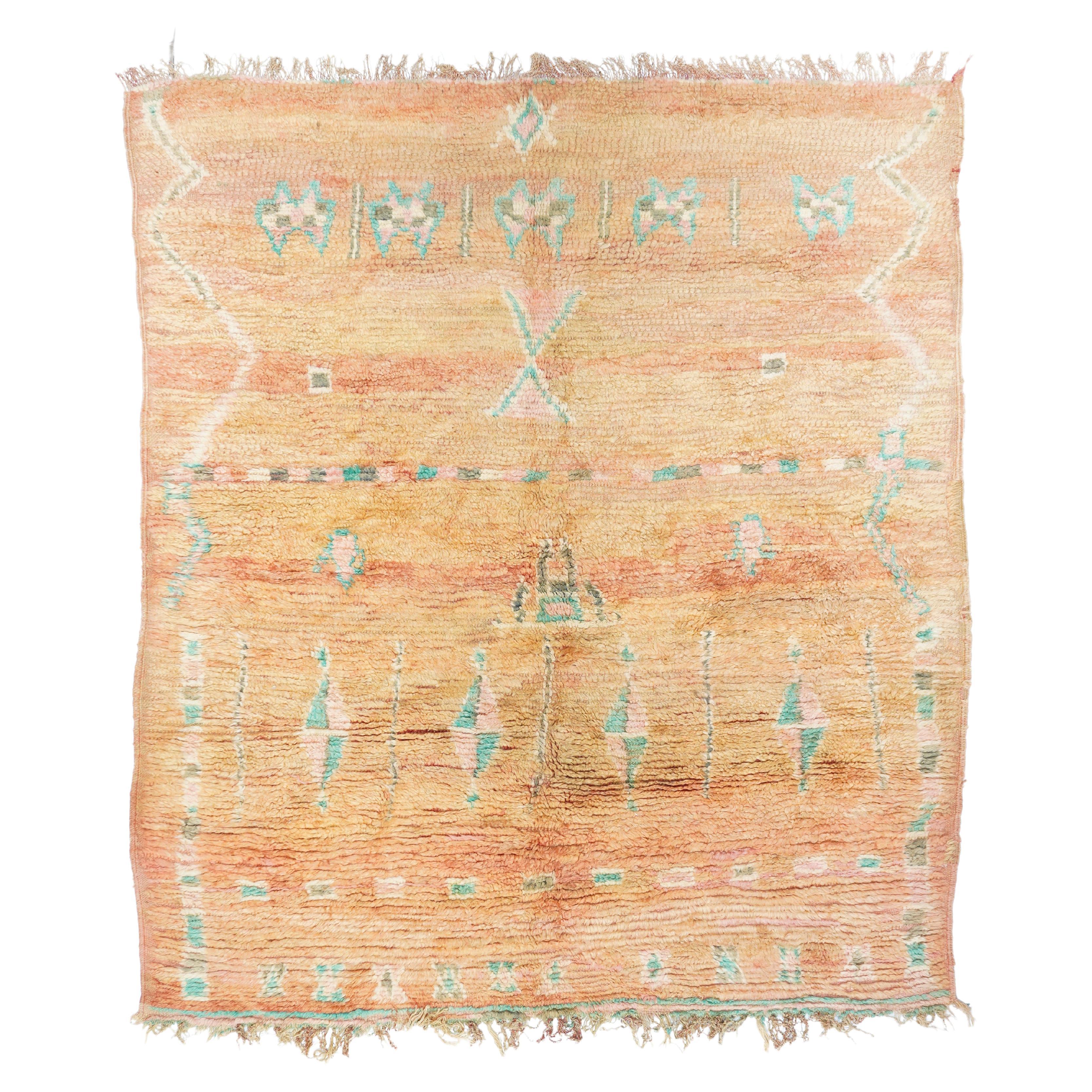 Vintage Morrocan Rug 5'11'' x 6'9''
