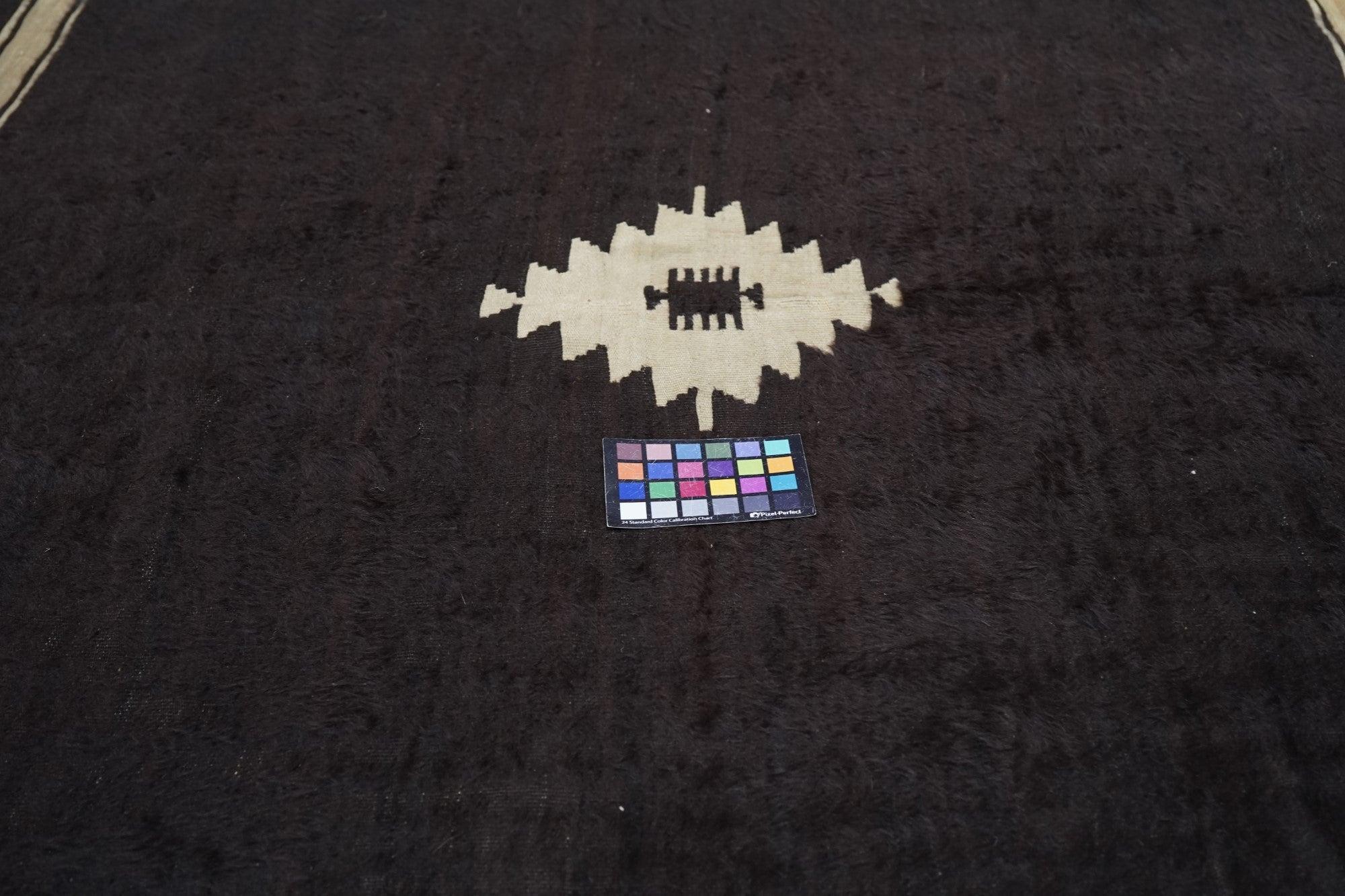Vintage Morroco Kilim Rug 4'5'' x 5'4'' For Sale 4