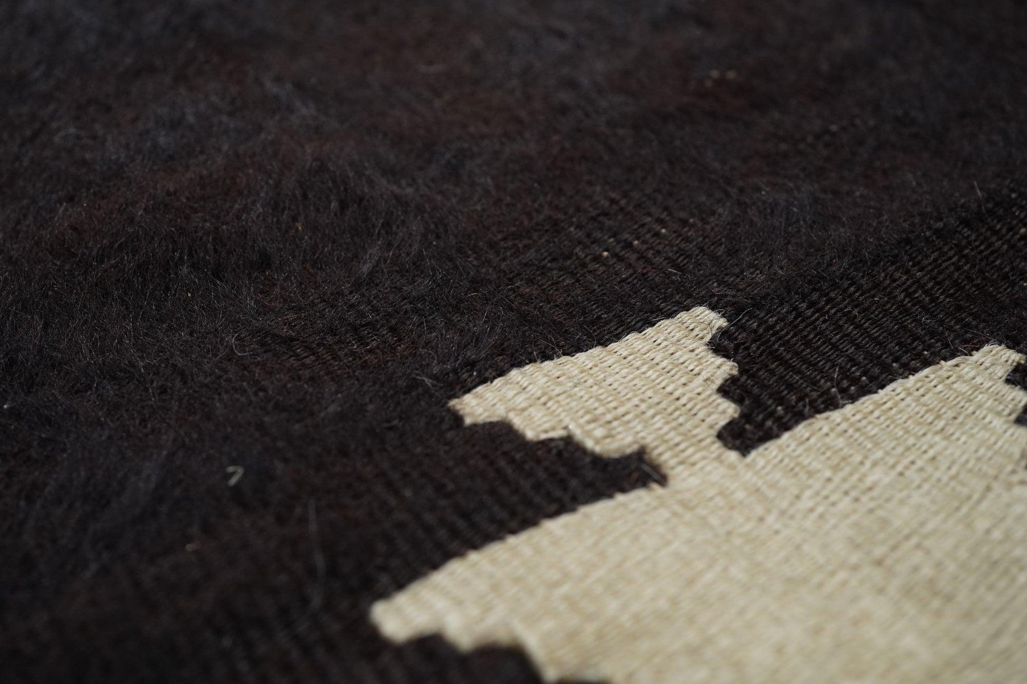Vintage Morroco Kilim Rug 4'5'' x 5'4'' For Sale 1