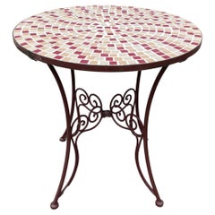 Used Mosaic a Tile Top Table