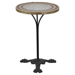 Vintage Mosaic Bistro Table From France, Circa 1960