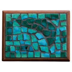 Vintage Mosaic Box Mid Century Modern