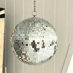 Vintage Mosaic Disco Ball, 1970s USA