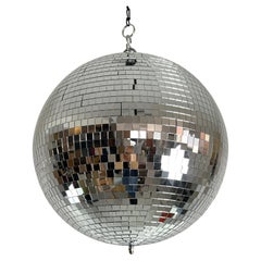 Disco-Kugel aus Mosaikglas mit Rotor, 1980er Jahre, Vintage