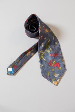 Vintage Moschino all-silk tie