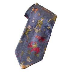 Vintage Moschino all-silk tie 