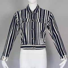 Vintage MOSCHINO Barcode Novelty Jacket