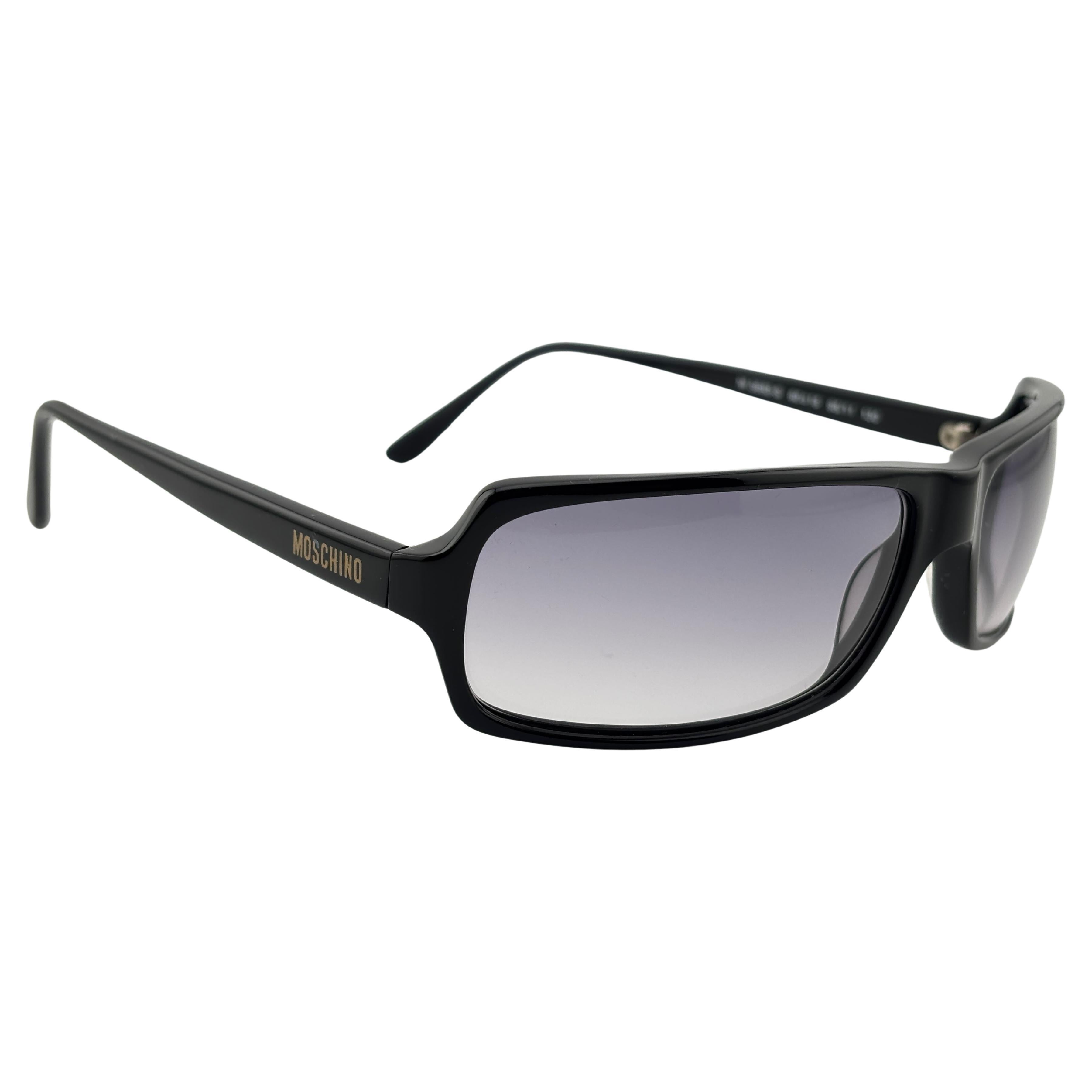 Occhiali da sole vintage Moschino Black Sleek M3683 Frame 1990
S Made in Italy