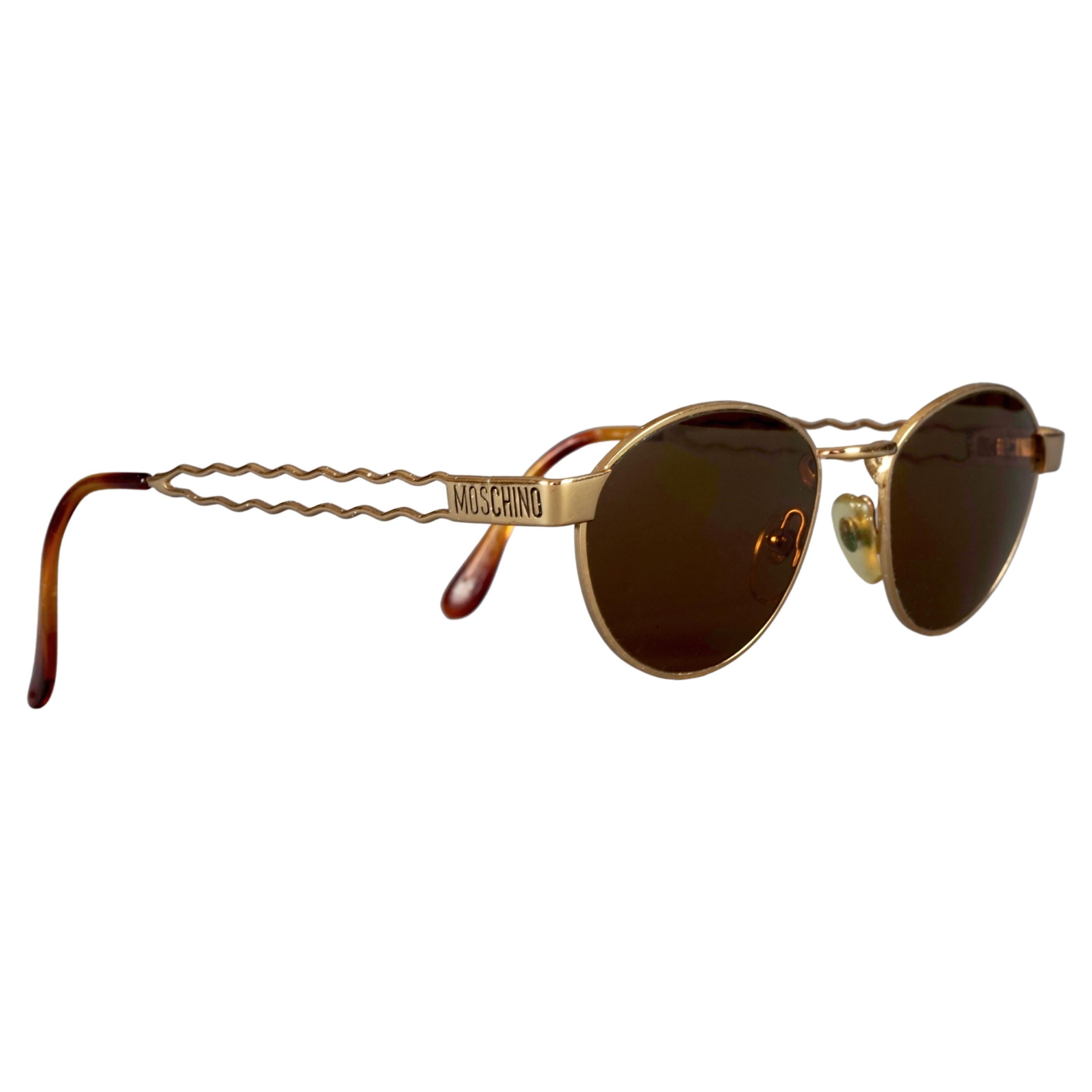 Vintage MOSCHINO Bobby Hair Pin Novelty Sunglasses For Sale