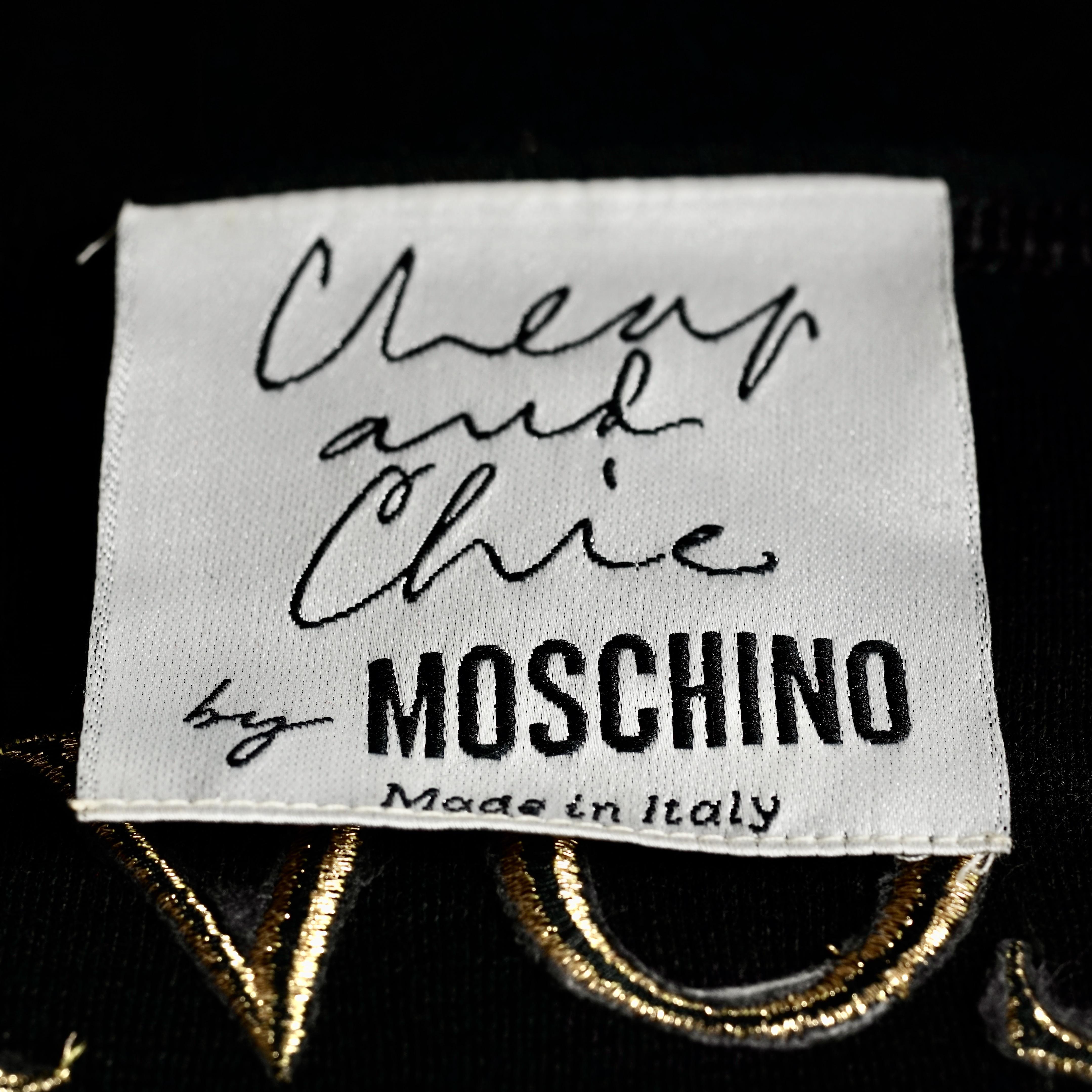 Vintage MOSCHINO Cheap and Chic 