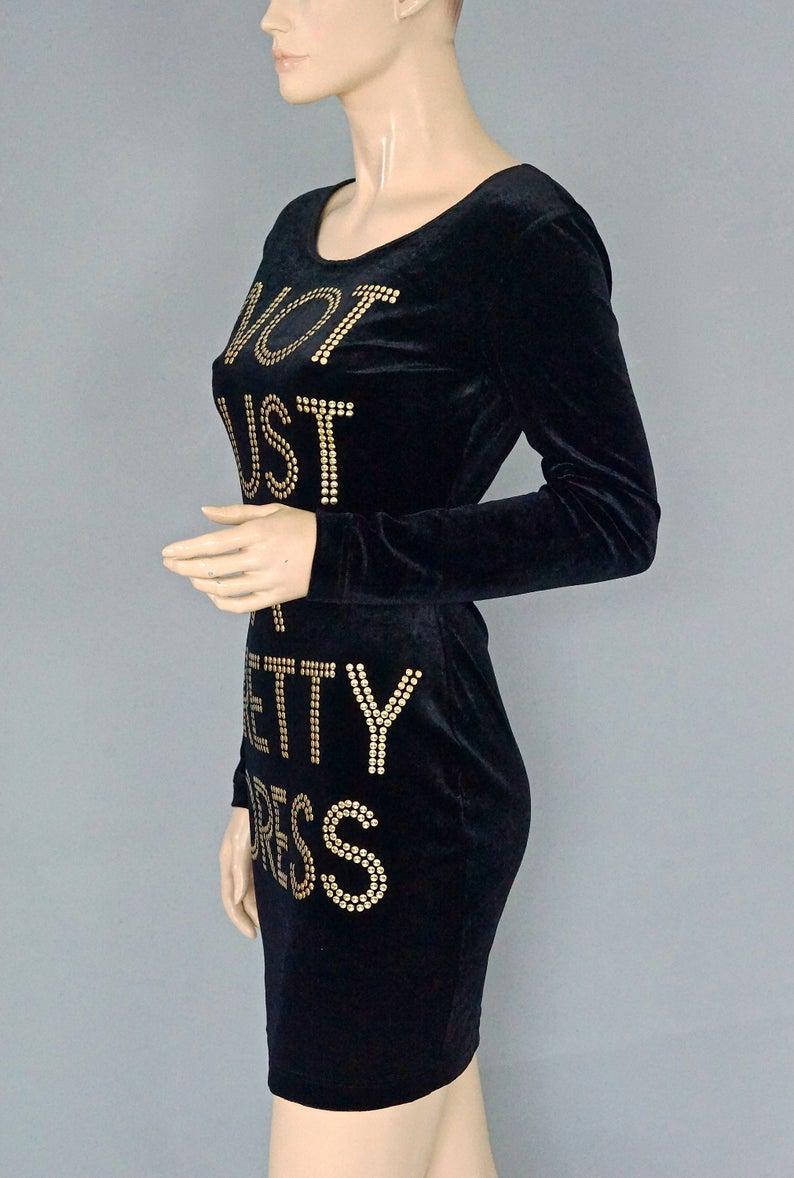 vintage moschino dress