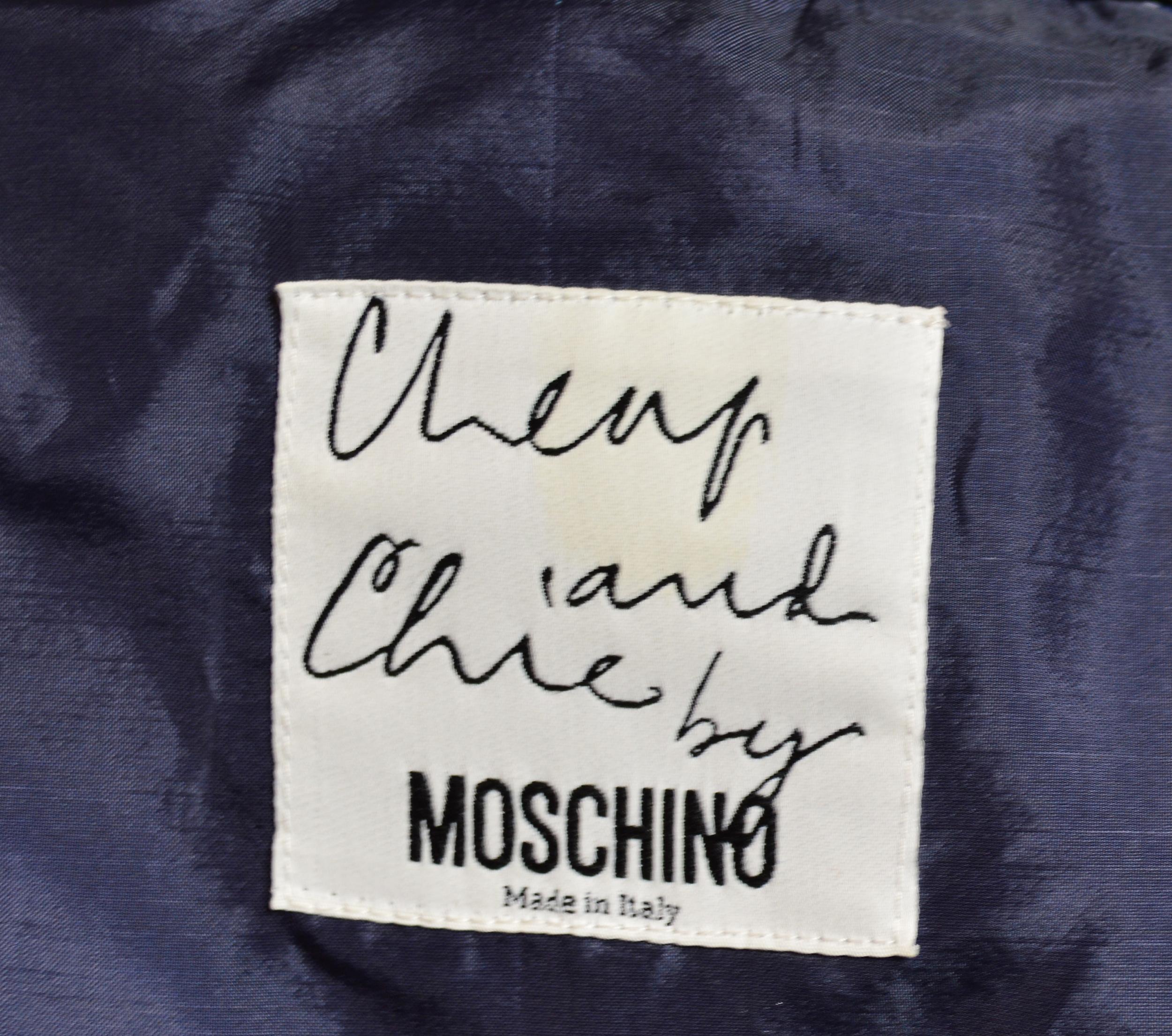 Vintage Moschino Cheap and Chic Skirt Suit, 1990s  1