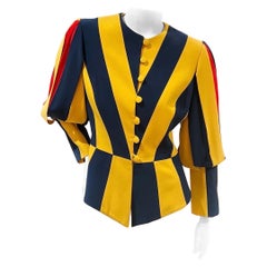 Vintage Moschino Couture Car Wash Sleeve Jacket (1990s)