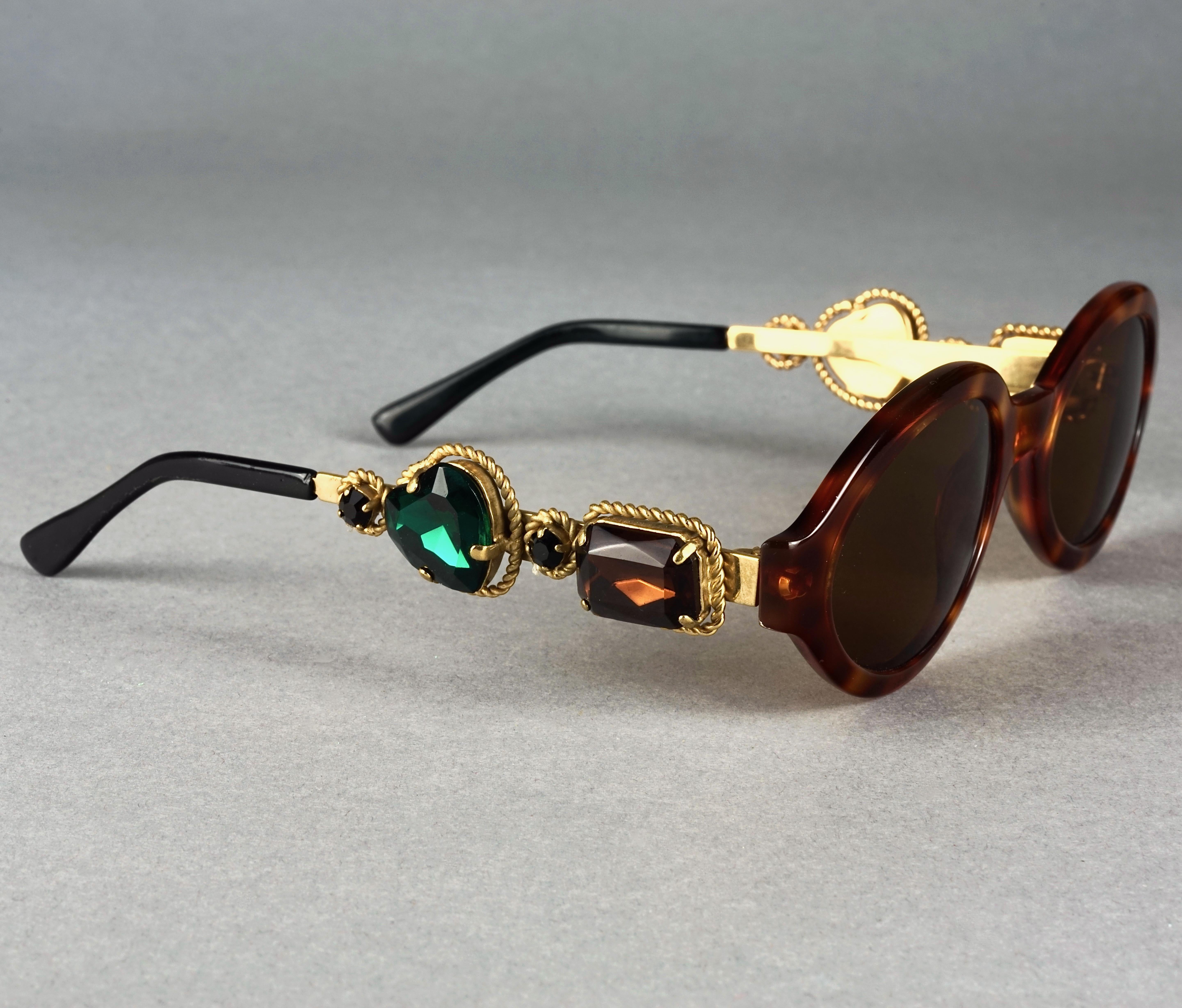 moschino tortoise shell sunglasses