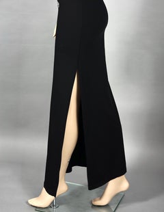Vintage MOSCHINO Millenium Mood Checklist Maxi Dress For Sale at 1stDibs